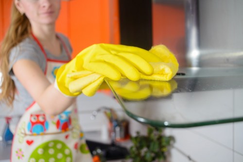 Common household stains and cleaning tools